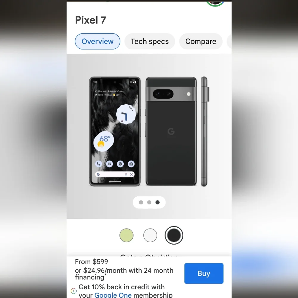 PIXEL 7FACTORY SEALED PIXEL 7 UNLOCKED 128GB WILL WORK ON ANY CARRIER